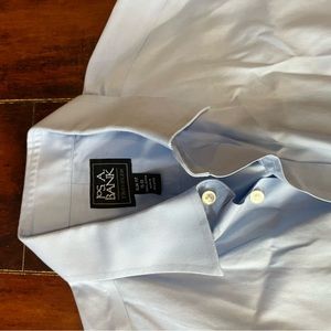 Jos A Bank blue dress shirt